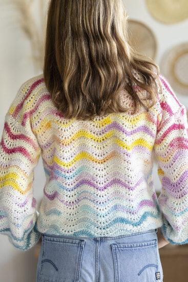 Misha Sweater - Minerals | Scheepjes Misha Sweater - Minerals | Scheepjes